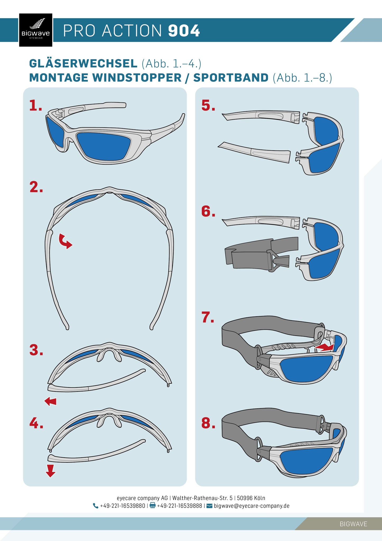 Pro Action 904-3 / Set