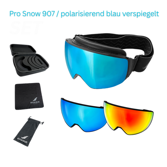 Pro Snow 907 / polarisierend blau verspiegelt