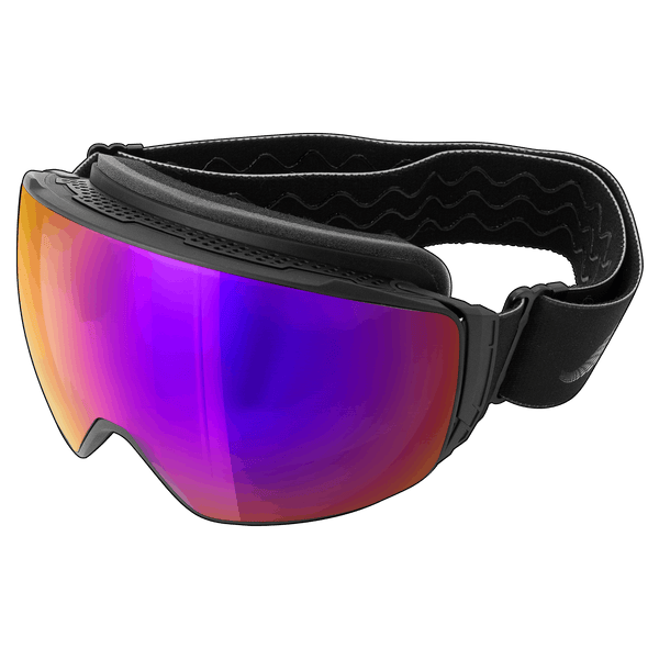 BIGWAVE Pro Snow 907 Skibrille mit pink verspiegelter Scheibe