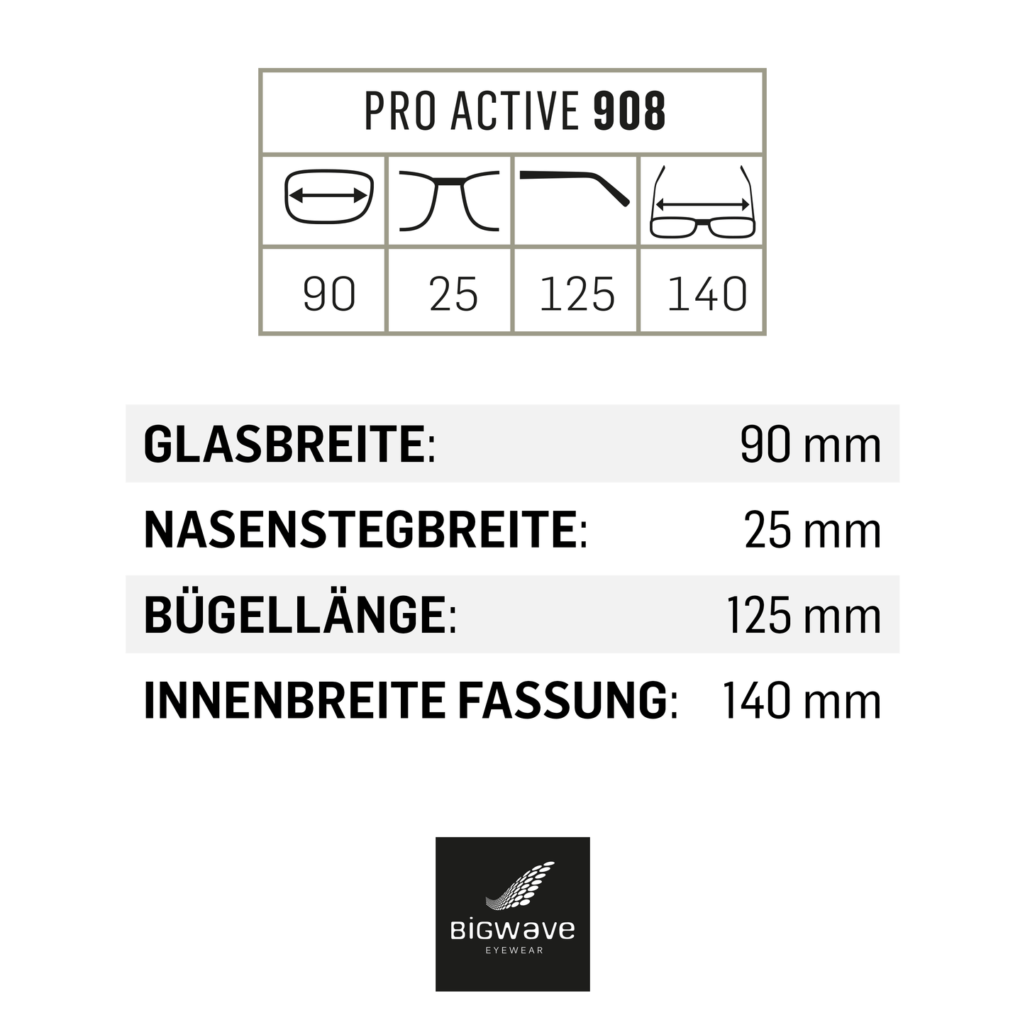 Pro Active 908-04 / blau verspiegelt