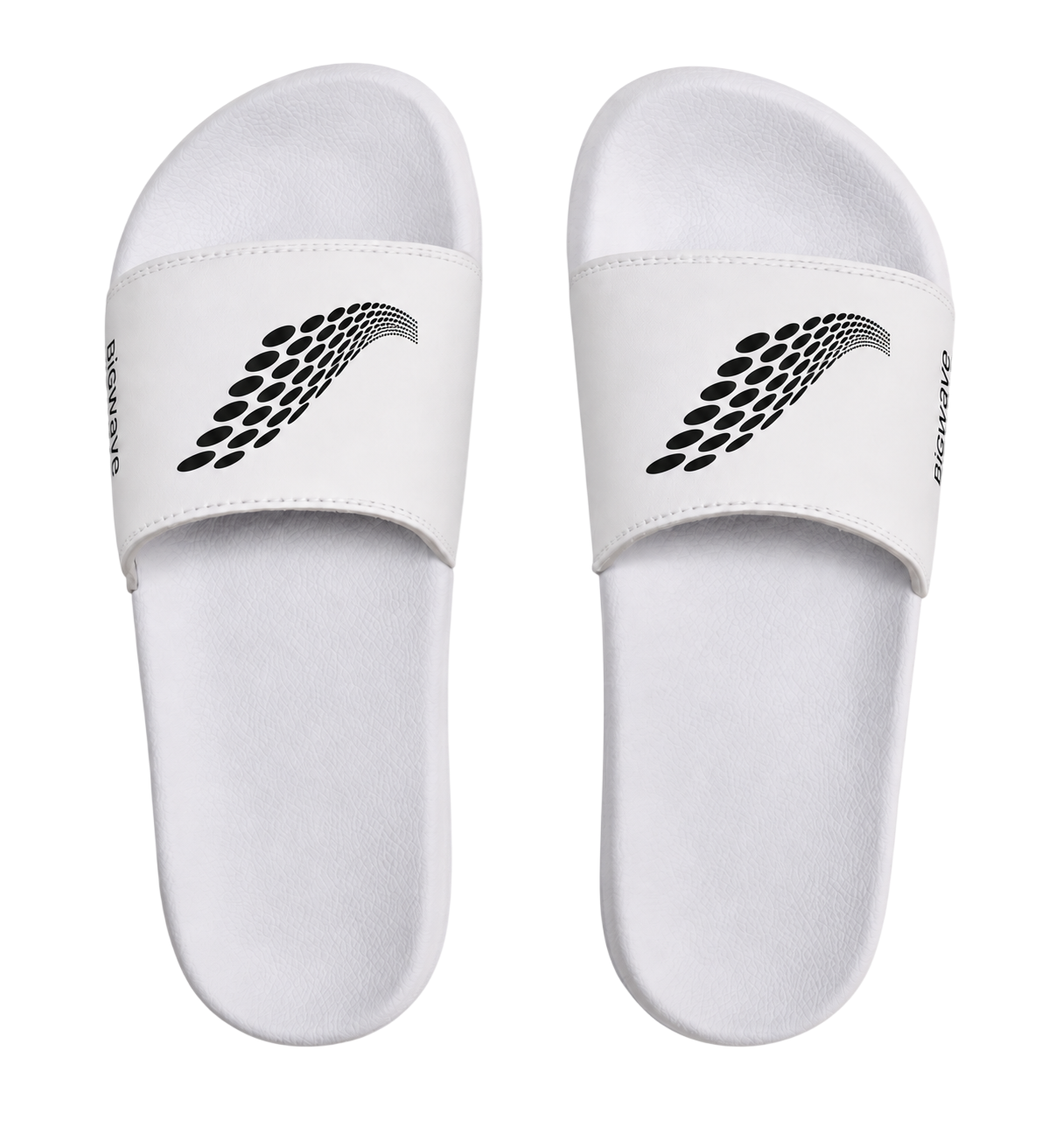 BIGWAVE Beach Slides White