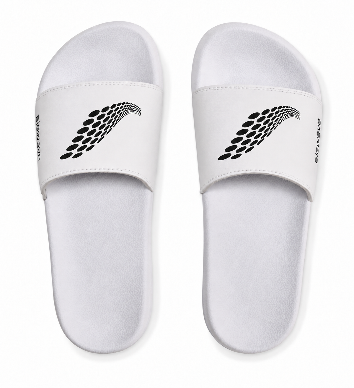 BIGWAVE Beach Slides White
