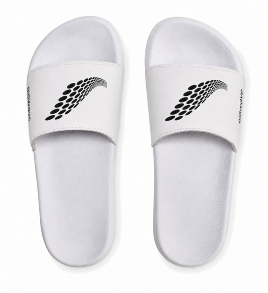BIGWAVE Beach Slides White
