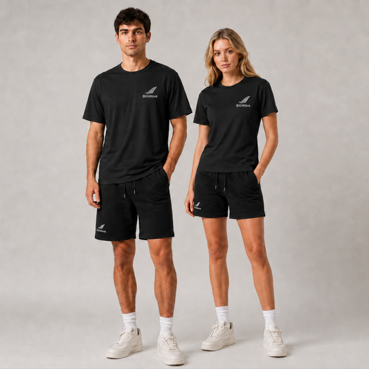 Bigwave Active T-Shirt Unisex Schwarz